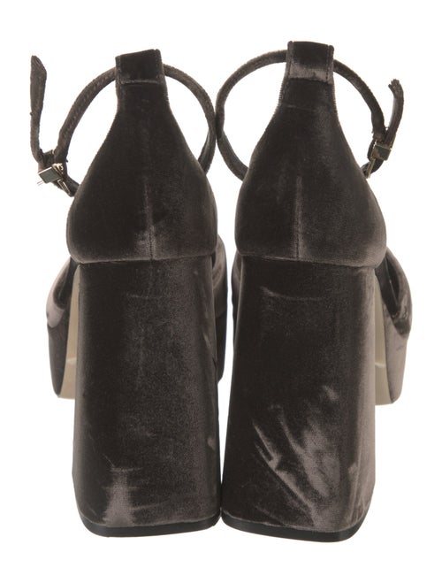 Larroude Velvet D'Orsay Pumps