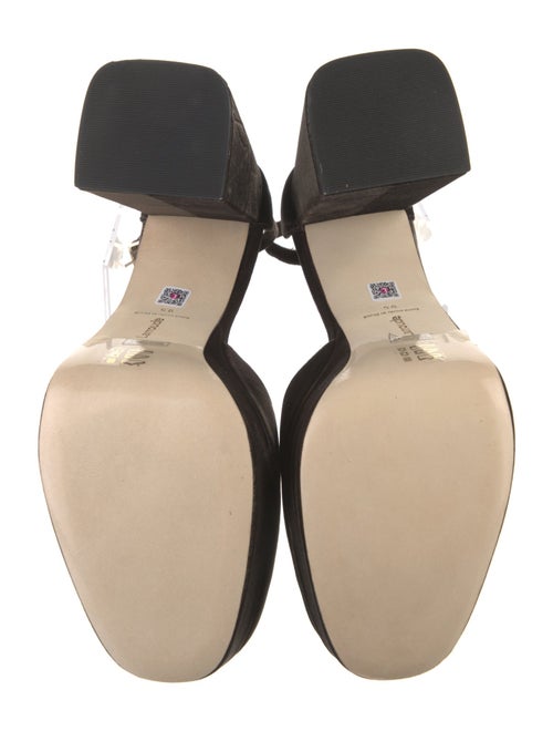 Larroude Velvet D'Orsay Pumps