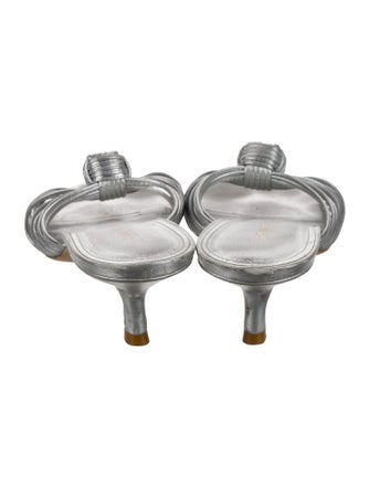 Larroude Leather Slides