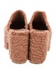 Larroude Shearling Mules