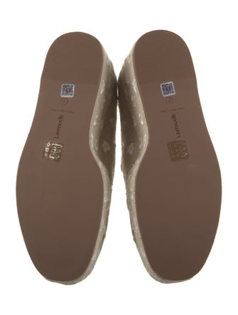 Larroude Jute Printed Pumps