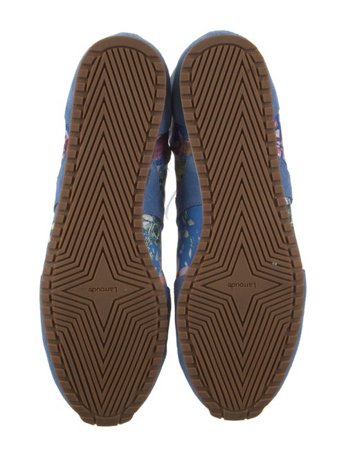 Larroude x Jonathan Cohen Floral Print Sock Sneakers