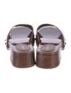 Larroude Patent Leather Slides