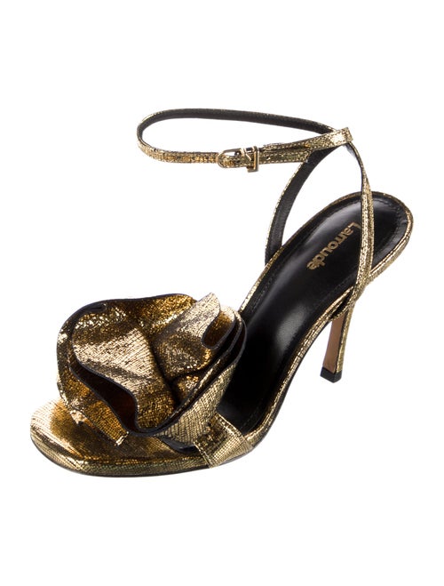 Larroude Leather Sandals