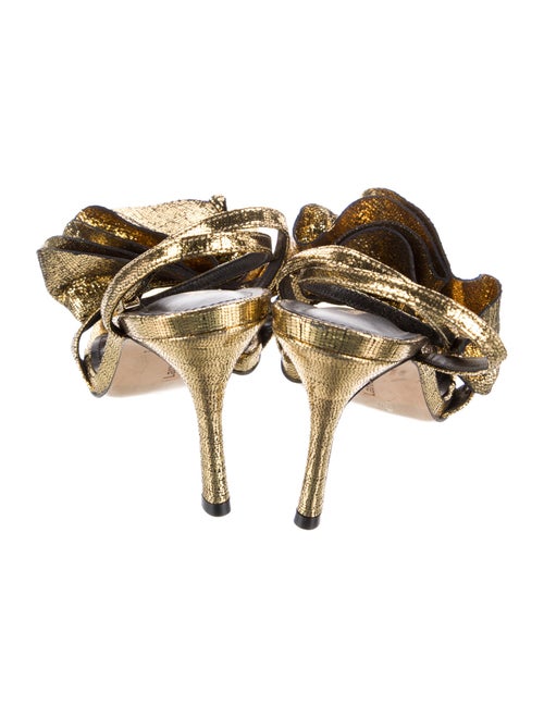 Larroude Leather Sandals