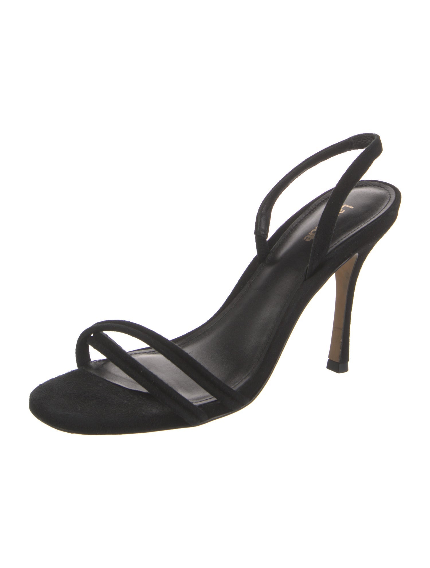 Larroude Suede Slingback Sandals