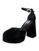 Larroude Velvet D'Orsay Pumps