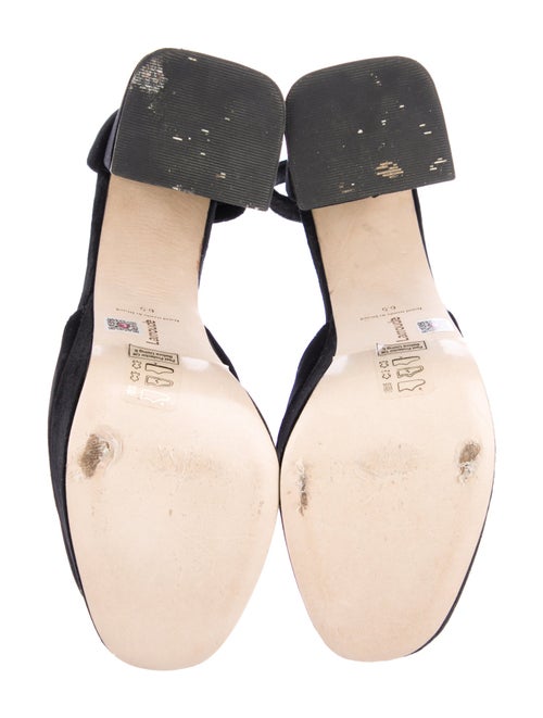 Larroude Velvet D'Orsay Pumps