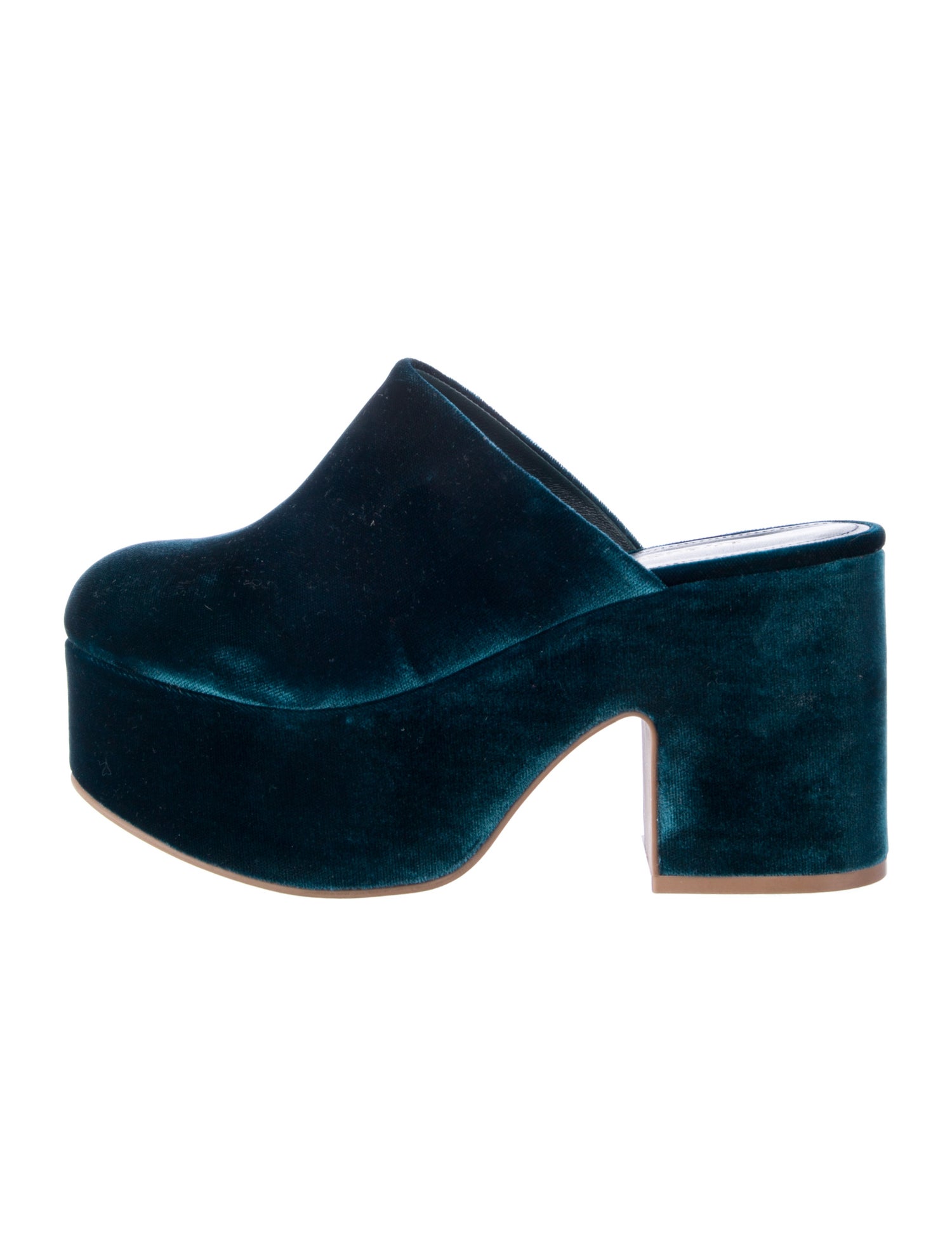 Larroude Velvet Mules w/ Tags