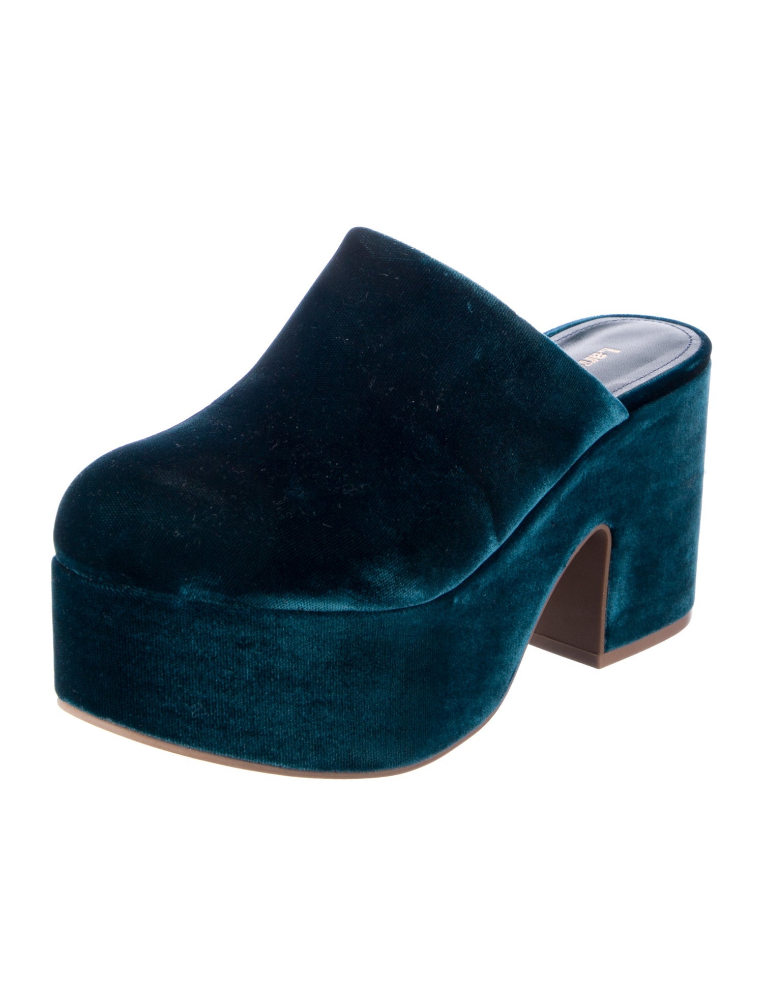 Larroude Velvet Mules w/ Tags