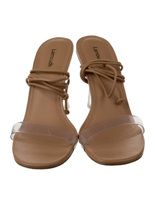 Larroude Leather Sandals