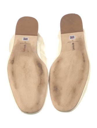 Larroude Patent Leather Mules