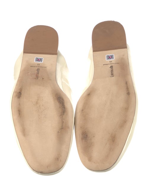 Larroude Patent Leather Mules