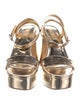 Larroude Patent Leather Sandals