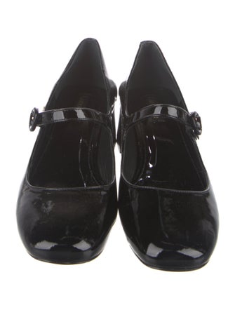 Larroude Patent Leather Pumps