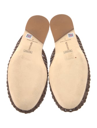 Larroude Leather Mules