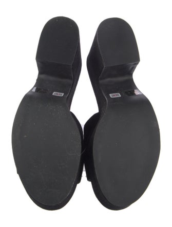 Larroude Suede Slides