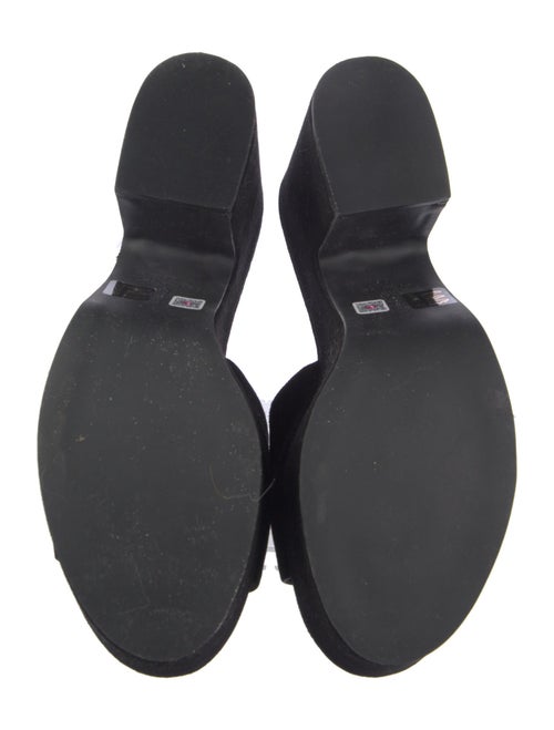 Larroude Suede Slides