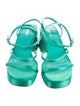 Larroude Satin Sandals