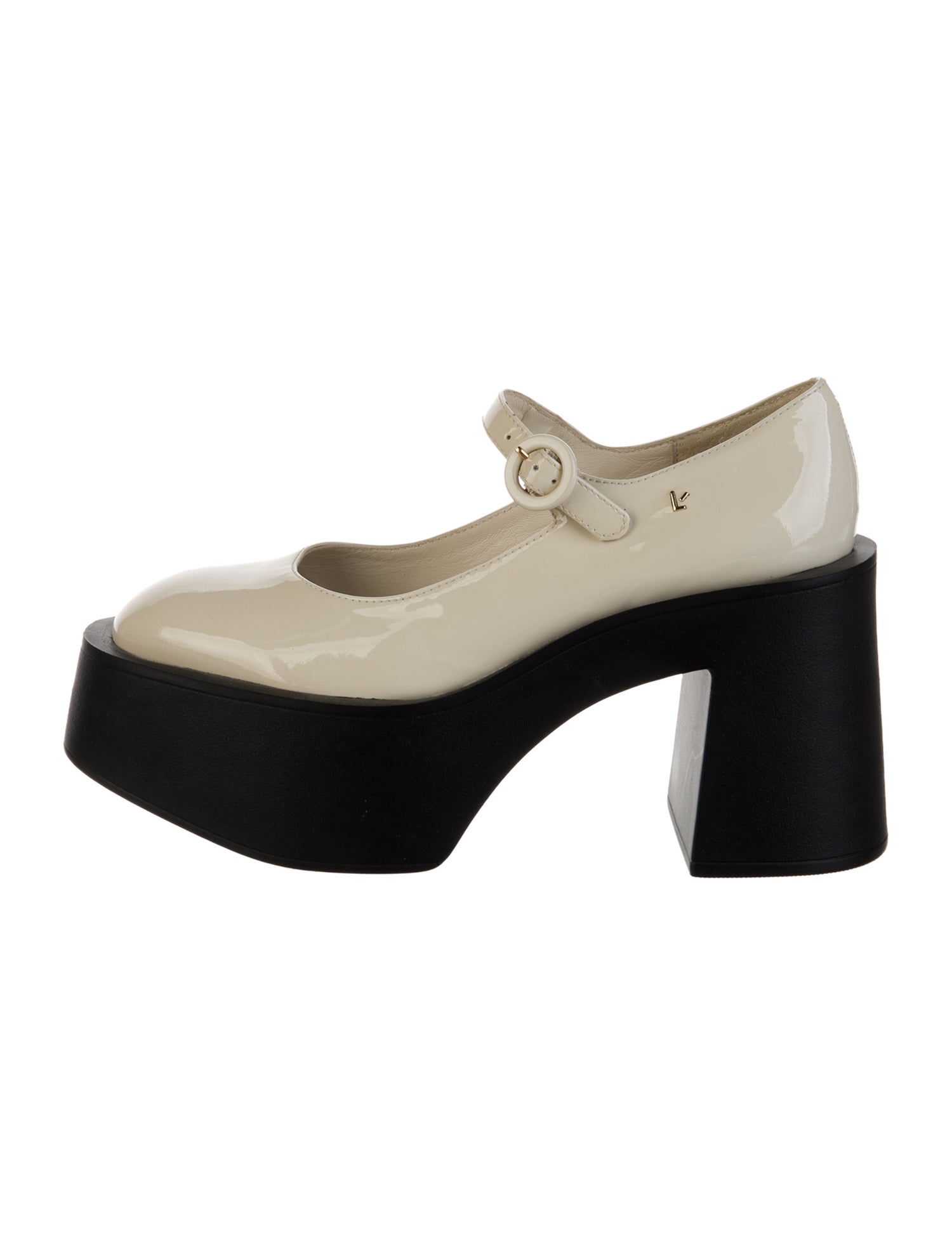 Larroude Patent Leather Pumps