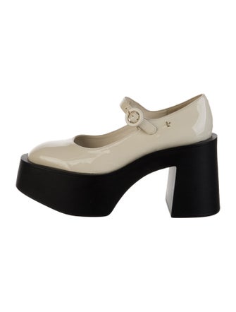 Larroude Patent Leather Pumps