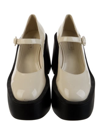 Larroude Patent Leather Pumps