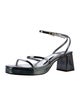 Larroude Patent Leather Sandals