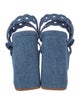 Larroude Denim Sandals