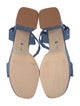 Larroude Denim Sandals
