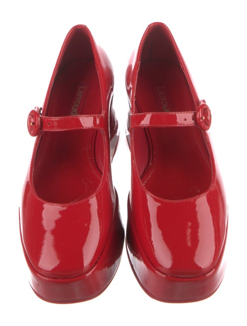 Larroude Patent Leather Pumps