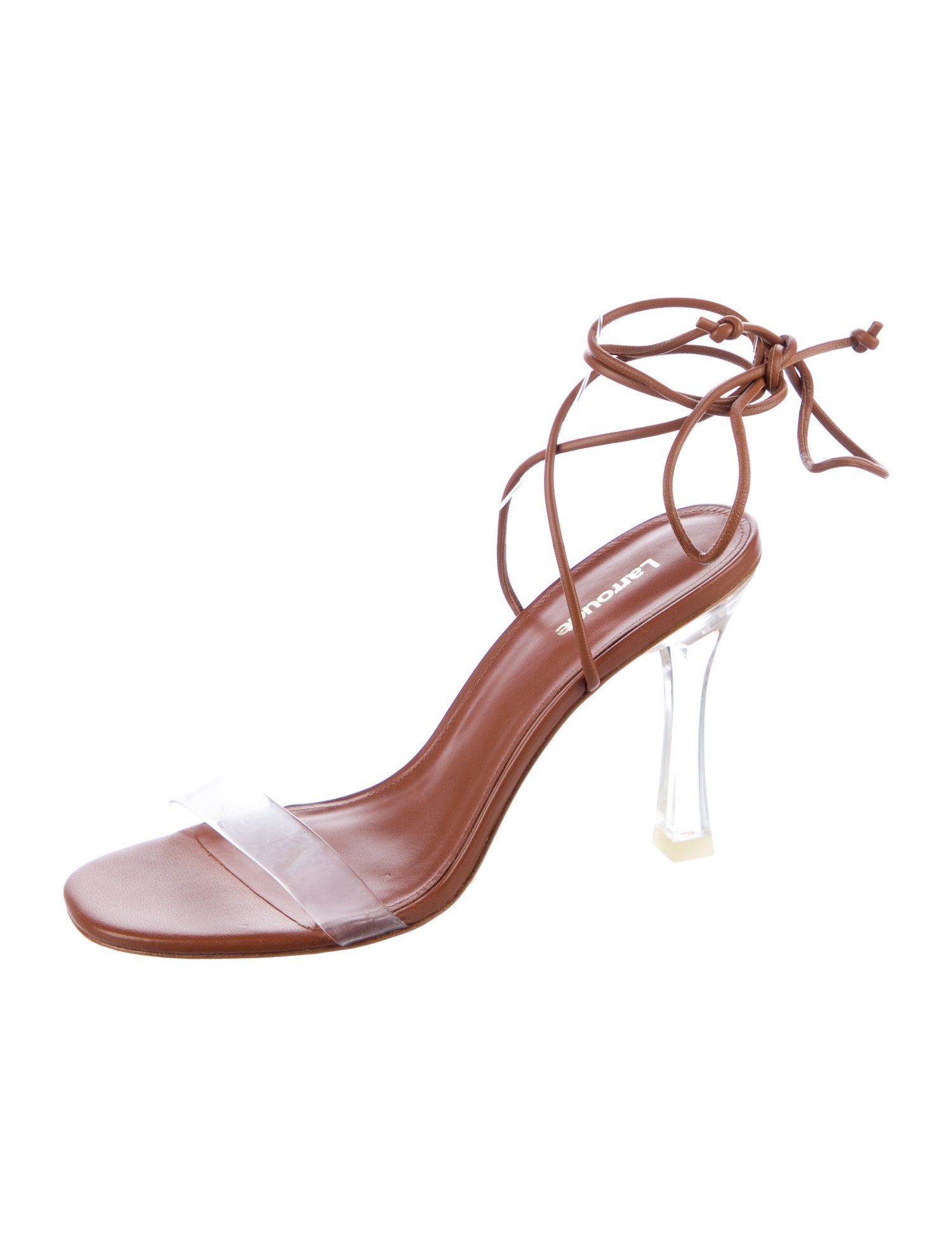 Larroude Leather Sandals