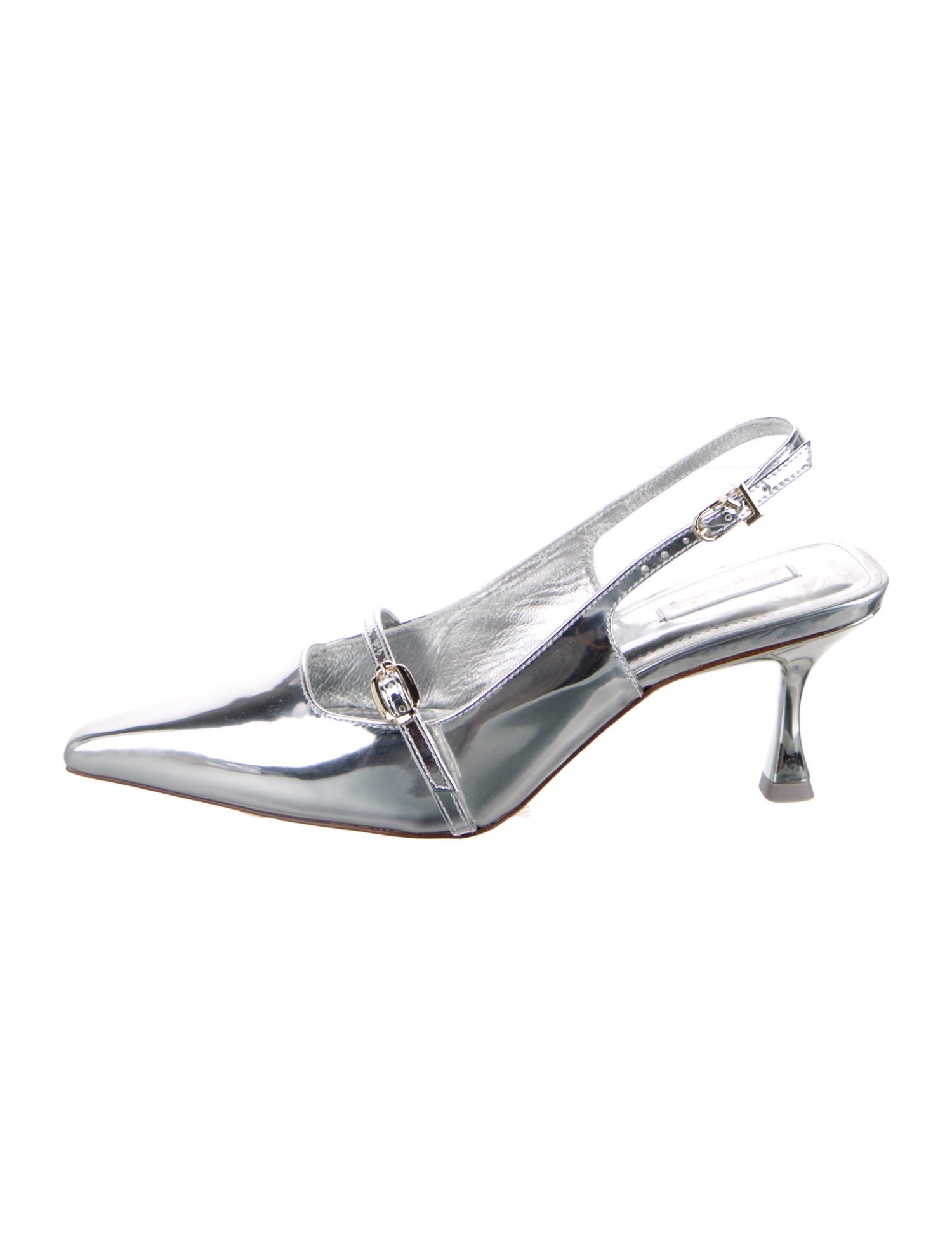 Larroude Patent Leather Slingback Pumps w/ Tags
