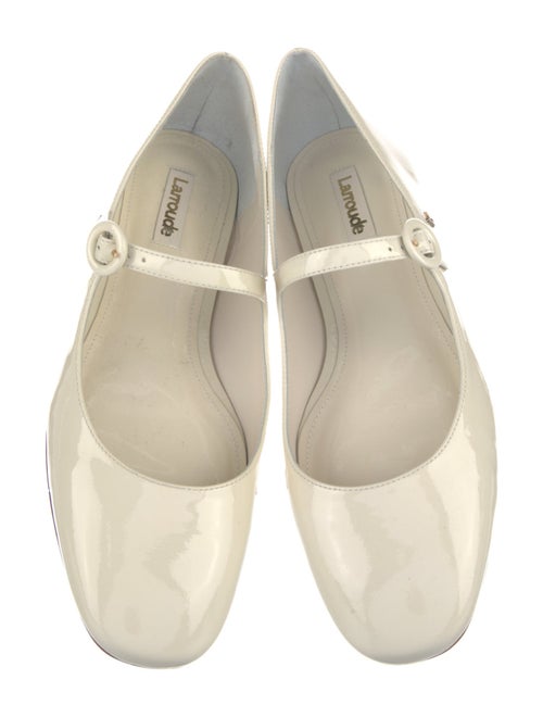 Larroude Patent Leather Mary Jane Flats
