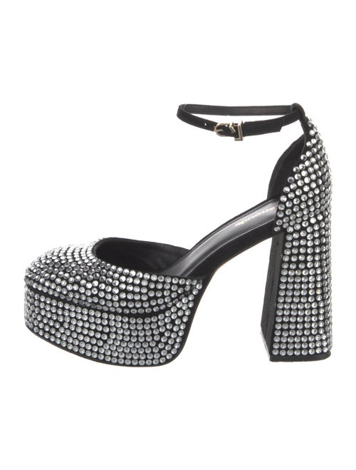 Larroude Crystal Crystal Embellishments D'Orsay Pumps