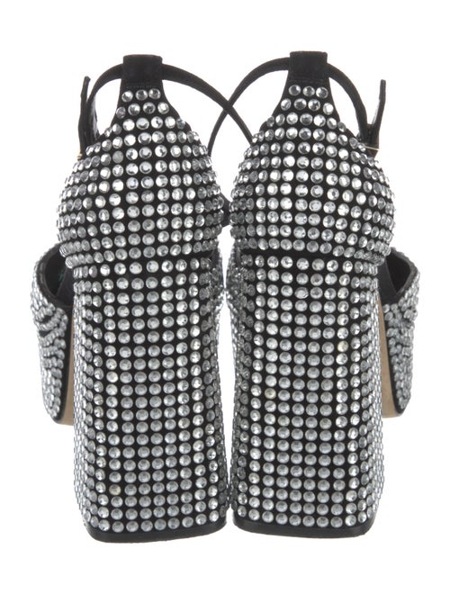 Larroude Crystal Crystal Embellishments D'Orsay Pumps