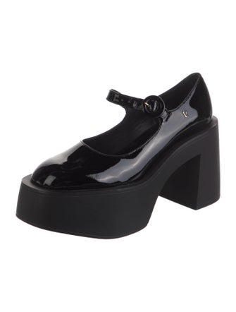 Larroude Patent Leather Pumps