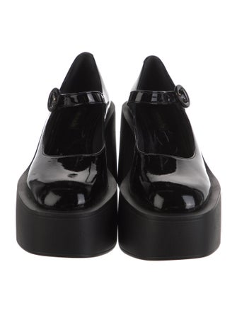 Larroude Patent Leather Pumps