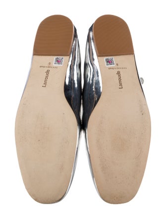 Larroude Patent Leather Mary Jane Flats
