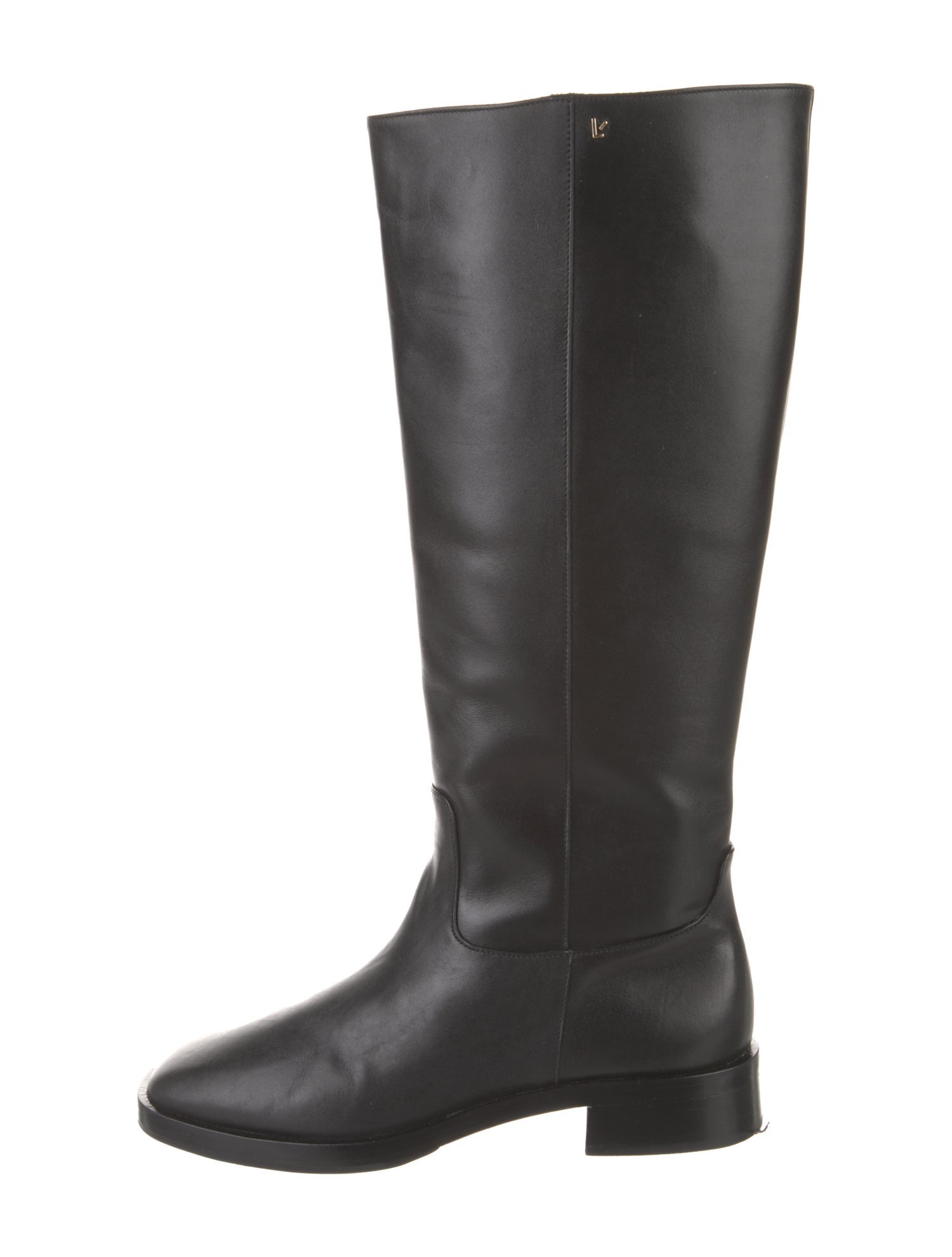 Larroude Leather Riding Boots