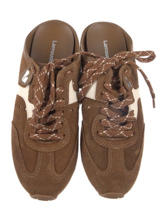 Larroude Suede Sneakers