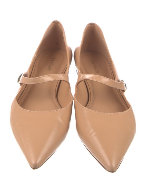 Larroude Patent Leather Mary Jane Flats