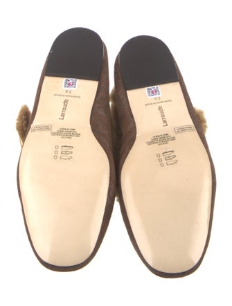 Larroude Leather Mary Jane Flats