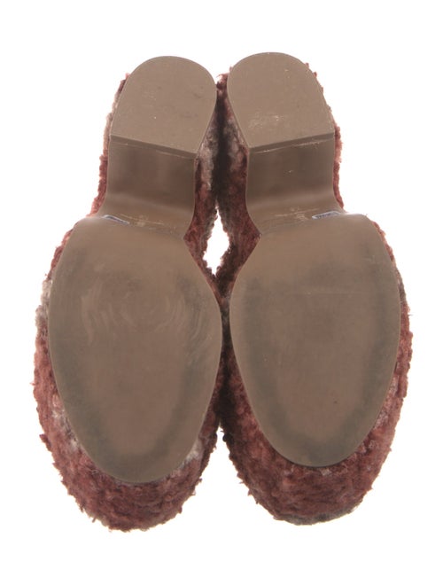 Larroude Faux Fur Mules