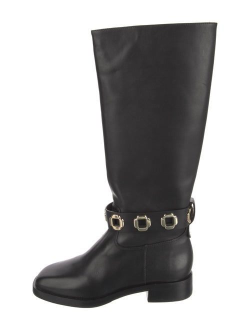 Larroude Leather Riding Boots