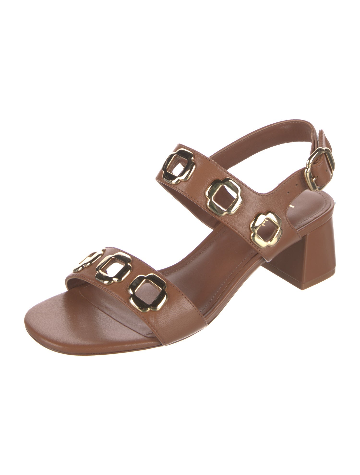 Larroude Leather Sandals