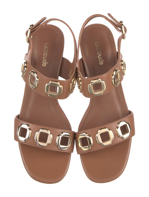 Larroude Leather Sandals