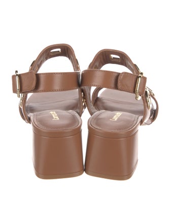 Larroude Leather Sandals