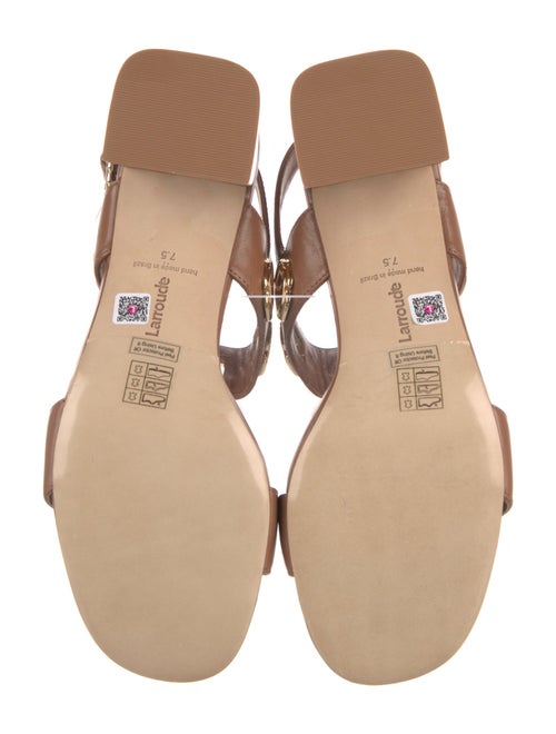 Larroude Leather Sandals