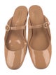 Larroude Patent Leather Mules