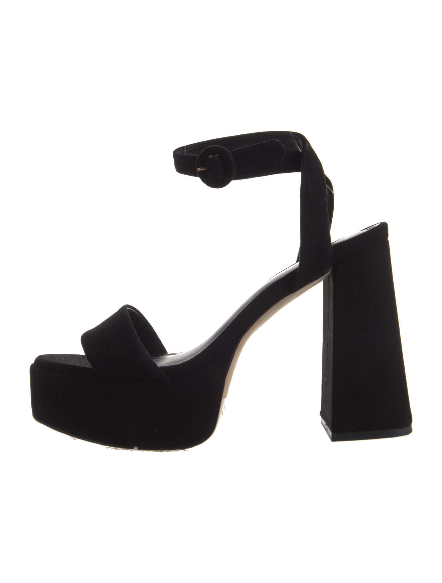 Larroude Suede Sandals